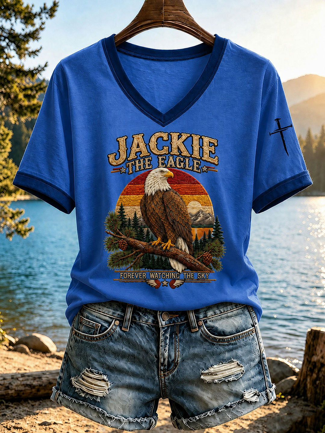 Women's Fly Free Jackie Print T-shirt