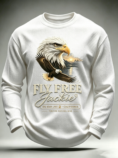 Men'S Casual Bald Eagle