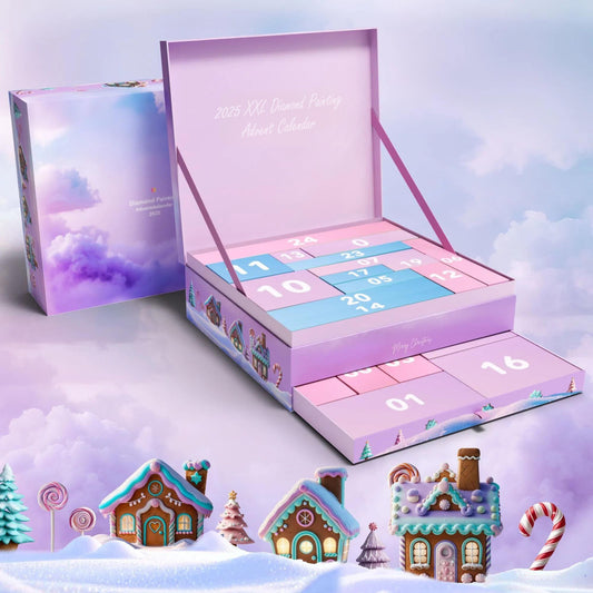 🔥Hot Sale💎🎄2025 XXL Diamond Painting Advent Calendar - ✨Limited Edition