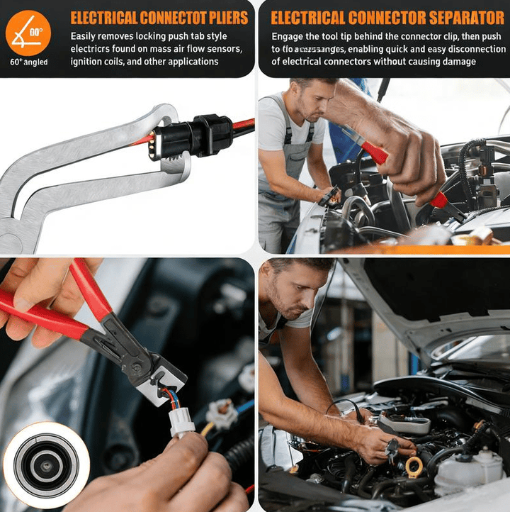 🔥Summer Sale 50% OFF -🛠️Automotive Electrical Disconnect Pliers