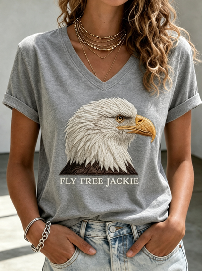 Women's Fly Free Jackie Print T-shirt