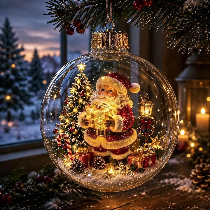 🔥 LAST DAY 49% OFF – 🎄Glowing Christmas Ornament ✨