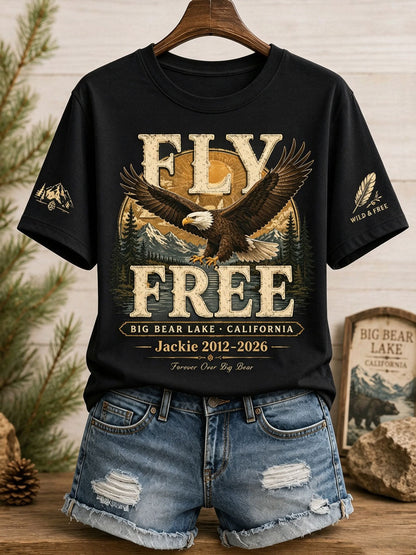 Women's Fly Free Jackie Print Tee