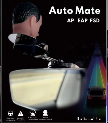 ⚡ Flash Deal: $19.99 🔥FSD Hack - Easy to install FSD Do-Not-Disturb Modification Solution, Perfect Modified Figurine, Fits Model 3 / Model Y /Model S/Model X/Cybertruck