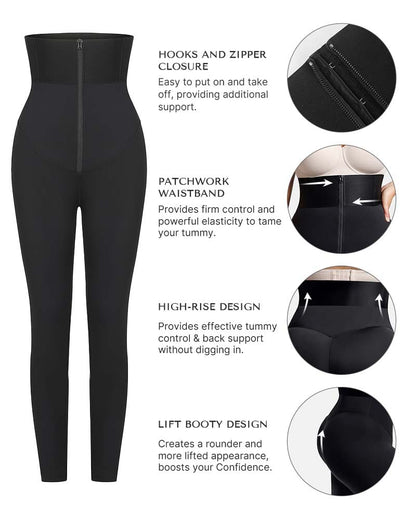 Double Layered Waist Shaping Leggings
