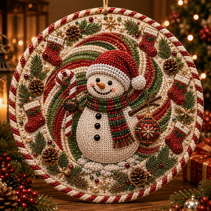 🔥Limited time 70% OFF - 🎅✨DIY Christmas Pearl Diamond Art Hanging Ornament Kit