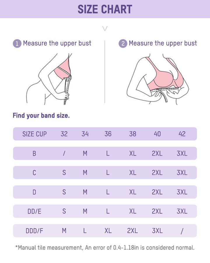 Full Support Wireless Push-Up Minimizer Bra