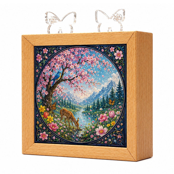 Acrylic Puzzle Night Light - Spring Whisper