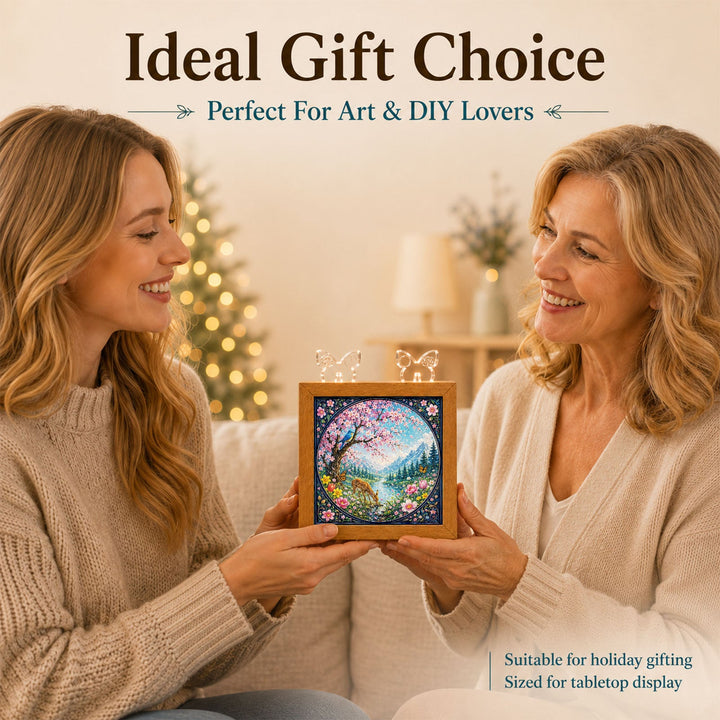 Acrylic Puzzle Night Light - Spring Whisper