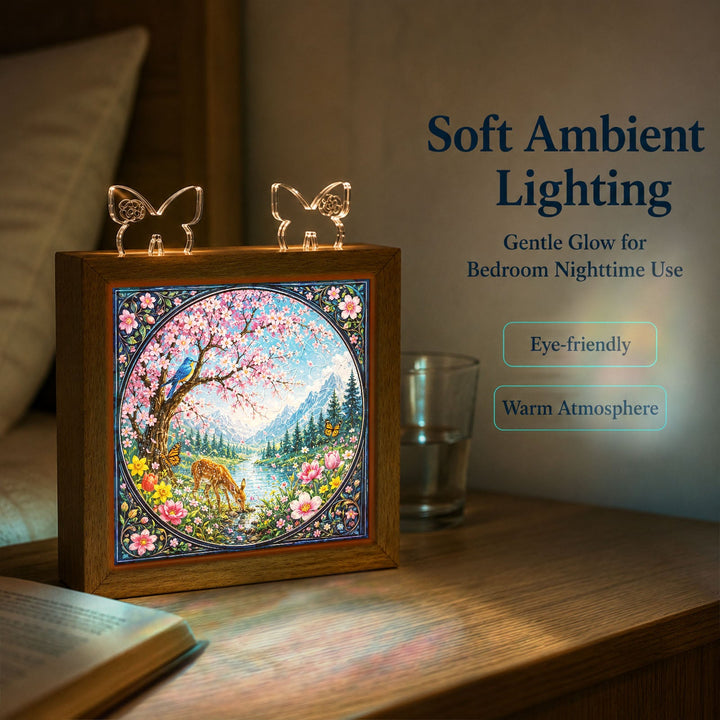 Acrylic Puzzle Night Light - Spring Whisper