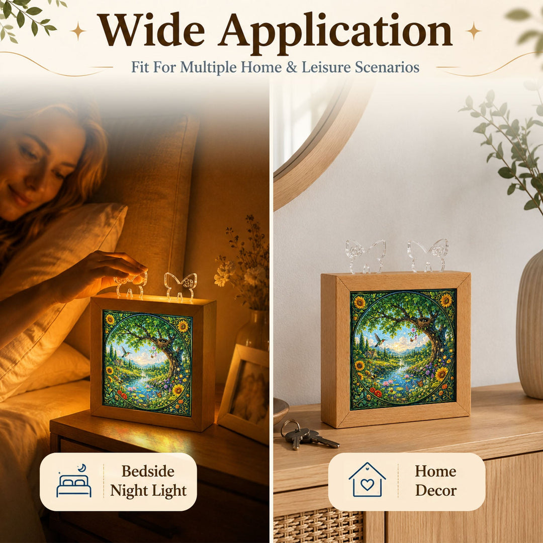 Acrylic Puzzle Night Light - Summer Glow