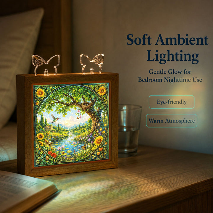 Acrylic Puzzle Night Light - Summer Glow