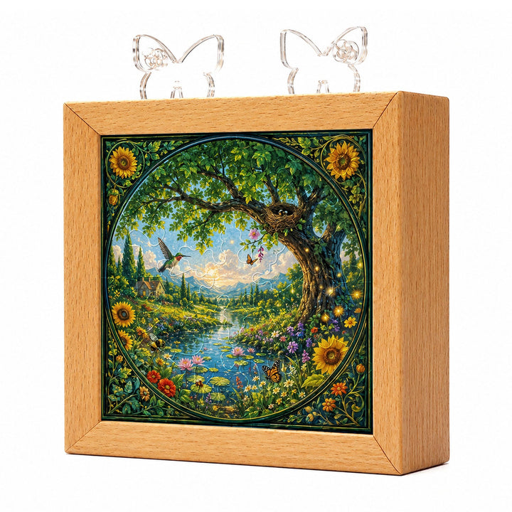 Acrylic Puzzle Night Light - Summer Glow
