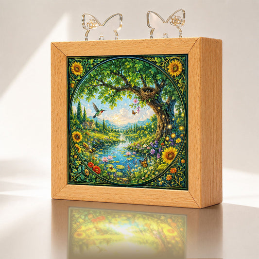 Acrylic Puzzle Night Light - Summer Glow