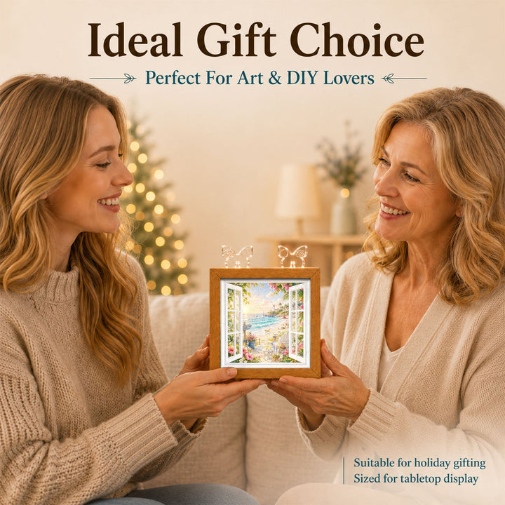Acrylic Puzzle Night Light - Coastal Vista