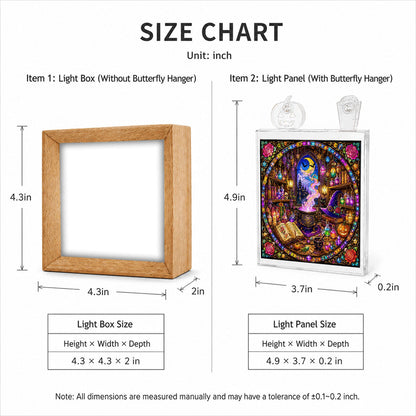 Acrylic Puzzle Night Light - Witch's Alchemy Lab