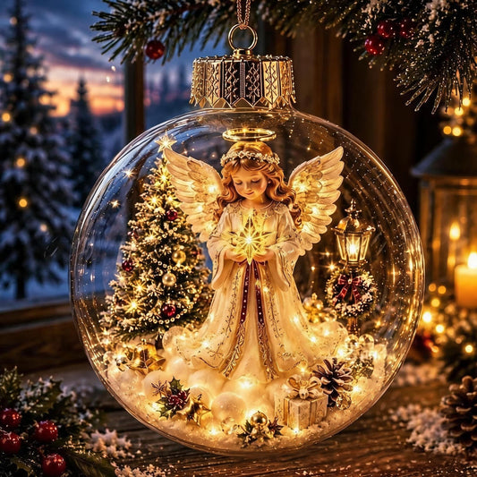 🔥 LAST DAY 49% OFF – 🎄Glowing Christmas Ornament ✨