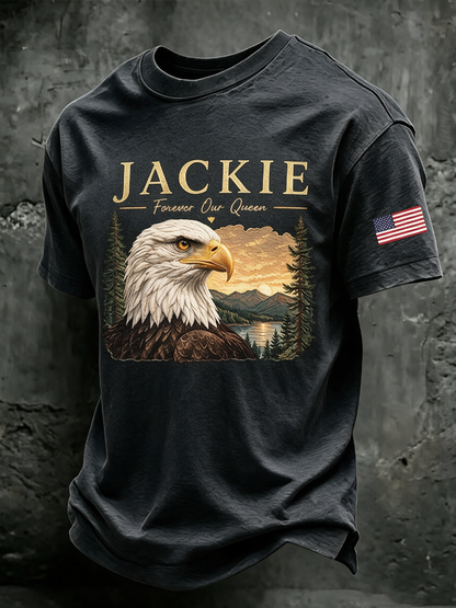 Men'S Jackie & Shadow Print Short-Sleeve T-Shirt