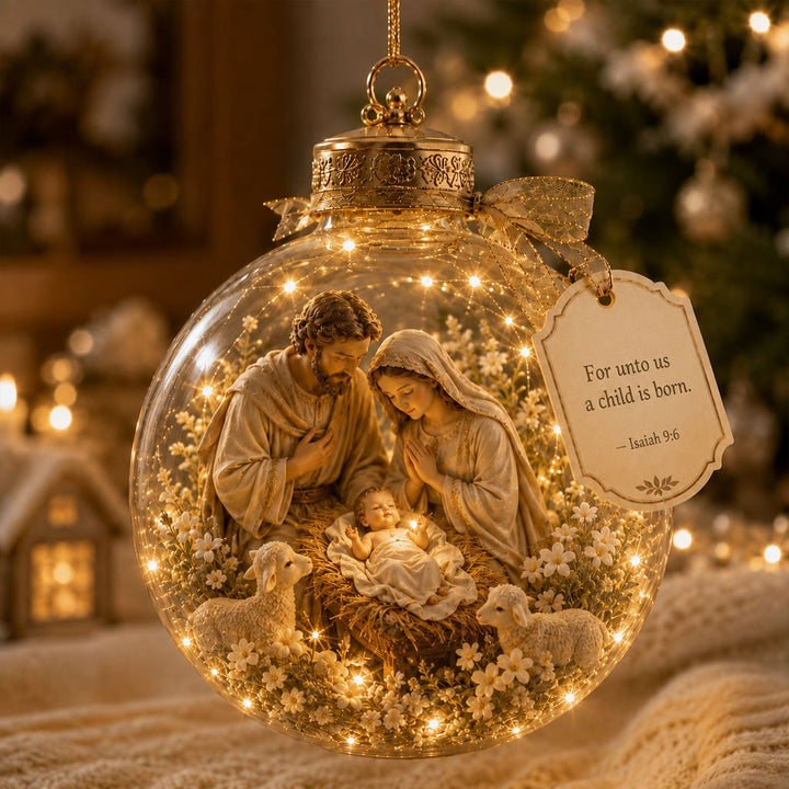 ✨✨Illuminated Christian Scripture Keepsake Ornaments