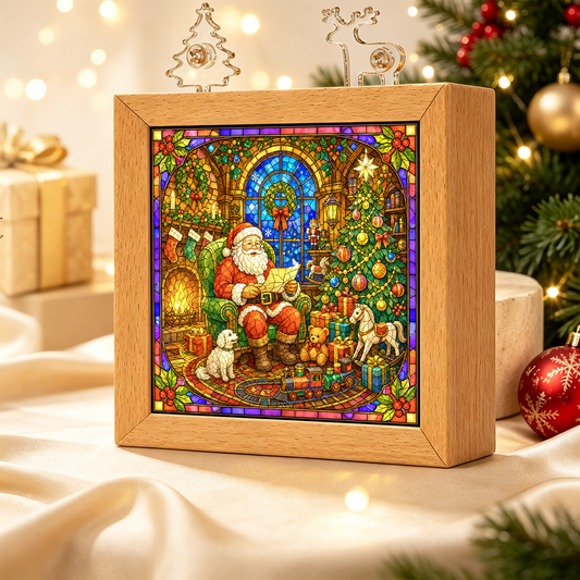 Acrylic Puzzle Night Light -Christmas Night Reading