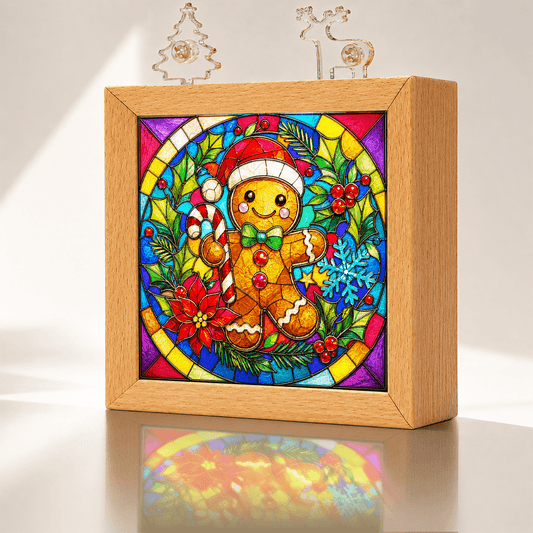 Acrylic Puzzle Night Light - Candy Baby