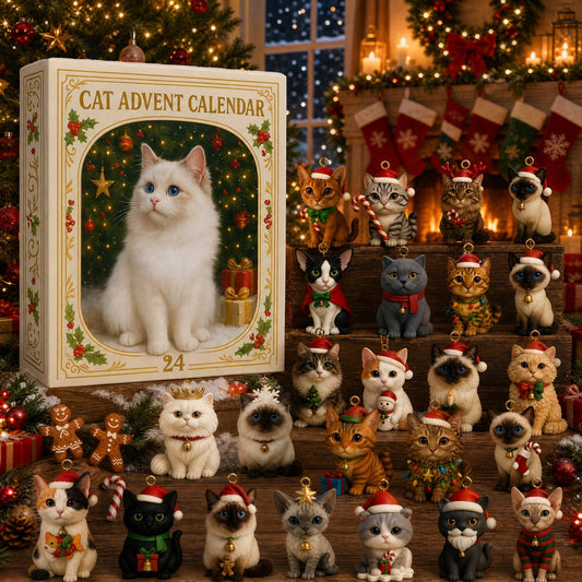 🐱💥Advent Calendar 2026 Cat Advent Calendar - Giftfor Adults Friends CatOwners and Lovers Christmas Holiday Countdown Gift