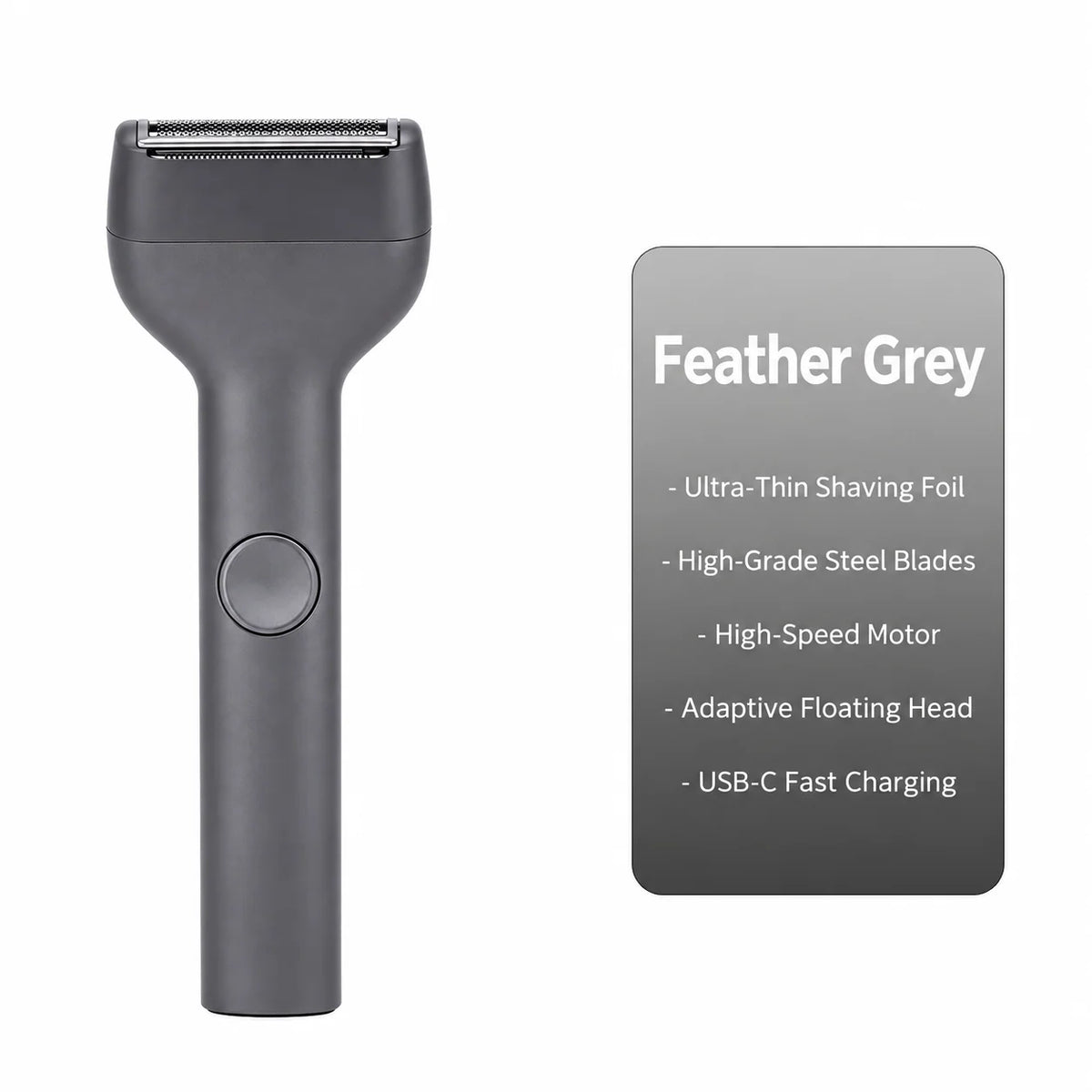🪒Men's Rechargeable Foil Electric Shaver ⚡🧔– Efficient Close Shaving, Cordless Portable Wet & Dry Beard Razor for Daily Grooming