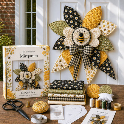 Mermaid - Handmade Quilted Door Bow DIY Sewing Kit
