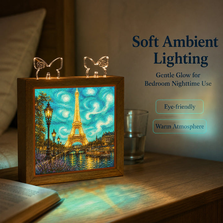 Acrylic Puzzle Night Light - Paris Starry Night