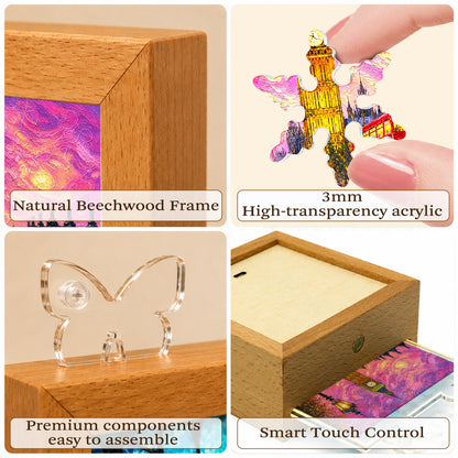 Acrylic Puzzle Night Light - London Twilight