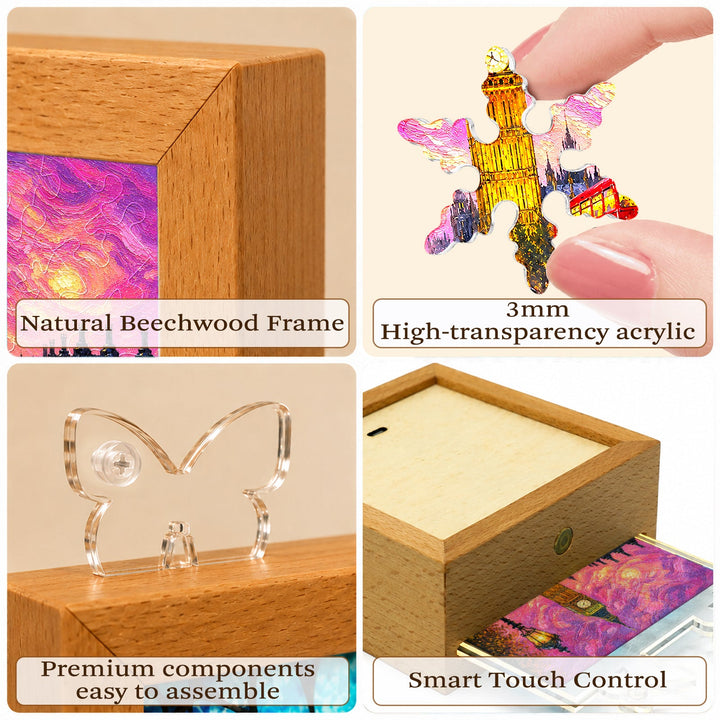 Acrylic Puzzle Night Light - London Twilight