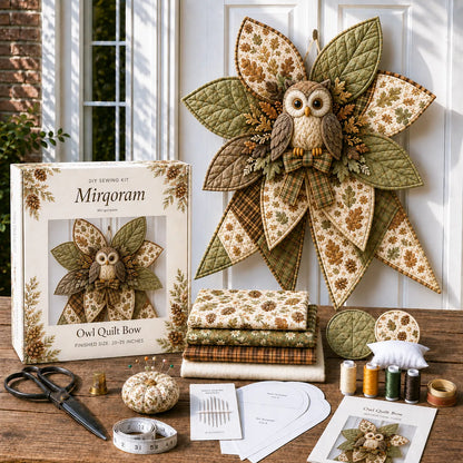Mermaid - Handmade Quilted Door Bow DIY Sewing Kit