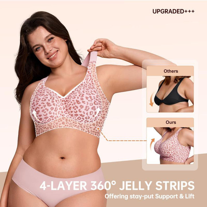 Comfortable Wireless Full Coverage Jelly Smoothing Bra 2.0