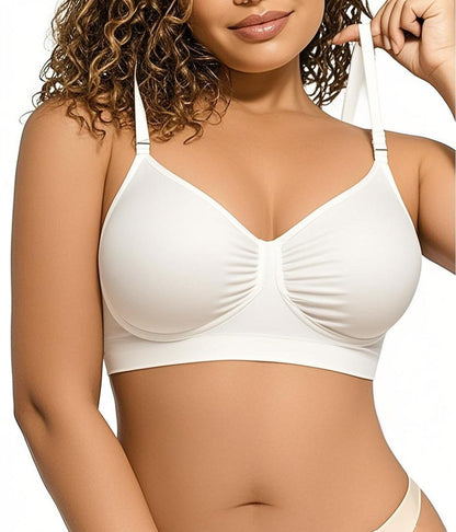Women's Full Coverage Non-Padded Wireless Sculpt Bra