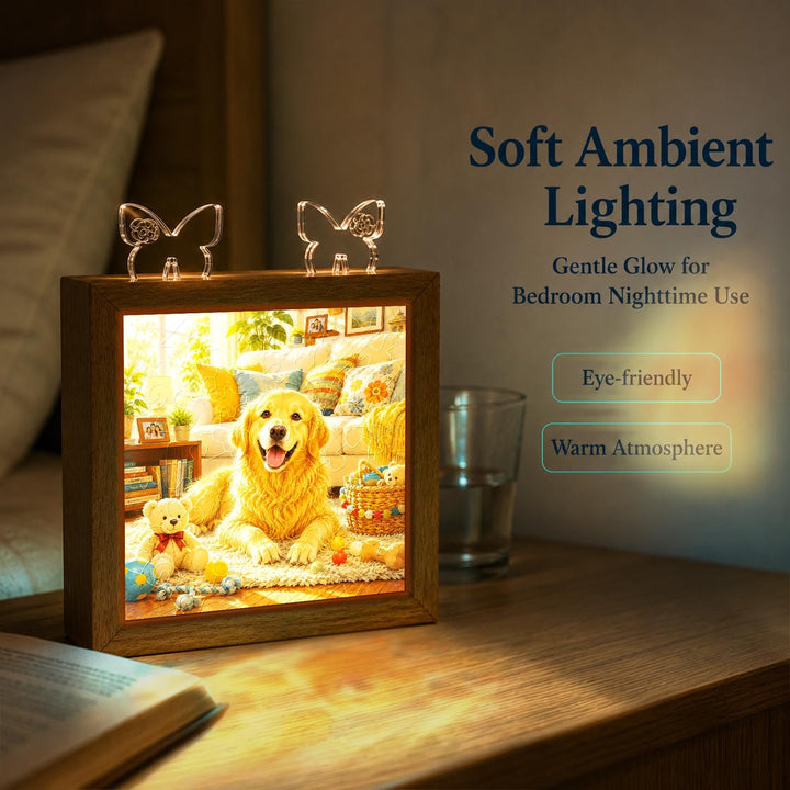 Acrylic Puzzle Night Light - Golden Sunshine
