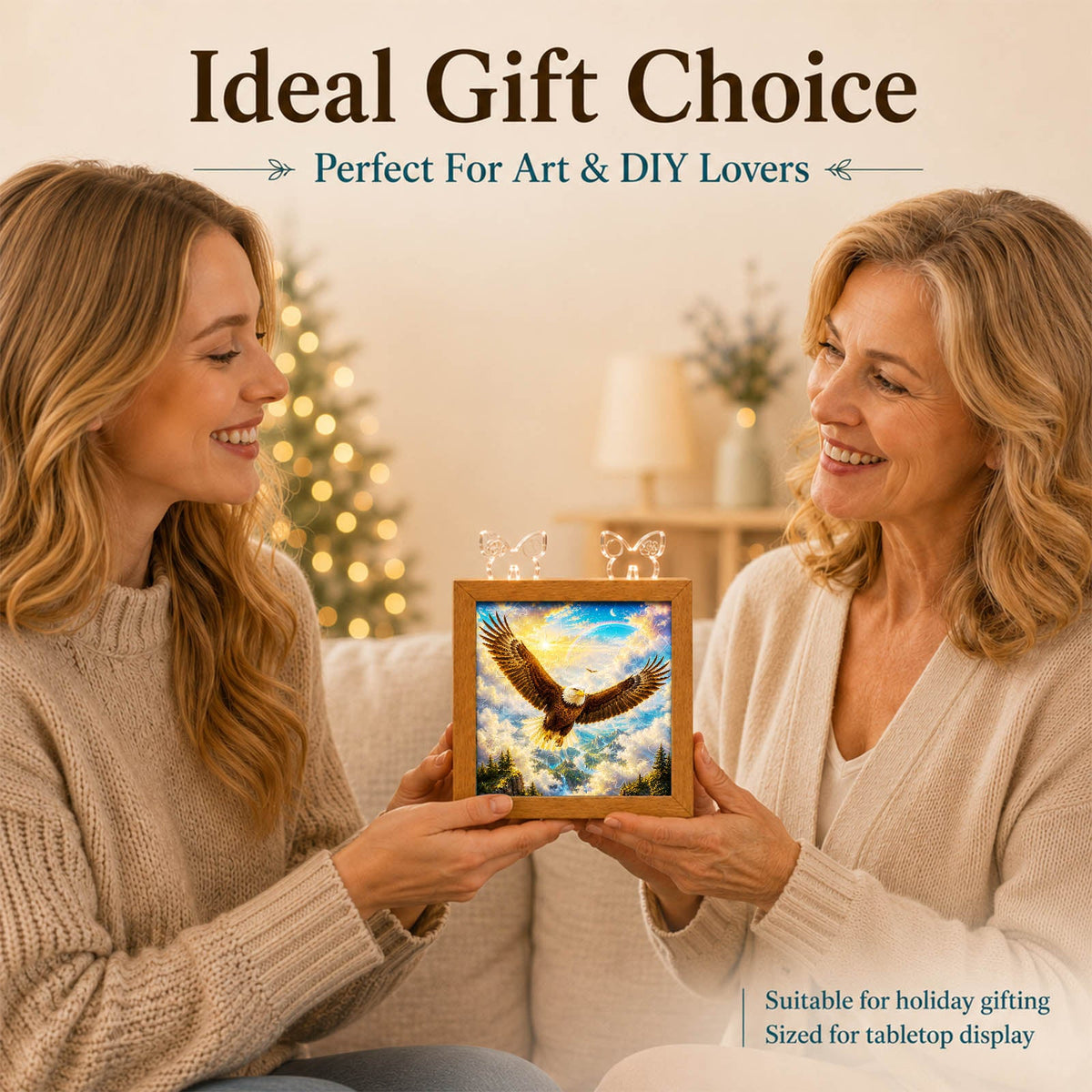 Acrylic Puzzle Night Light - Soaring Eagle