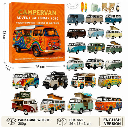 Limited Edition $19.99, Only 100 Sets Left!🚙2026 Campervan Advent Calendar