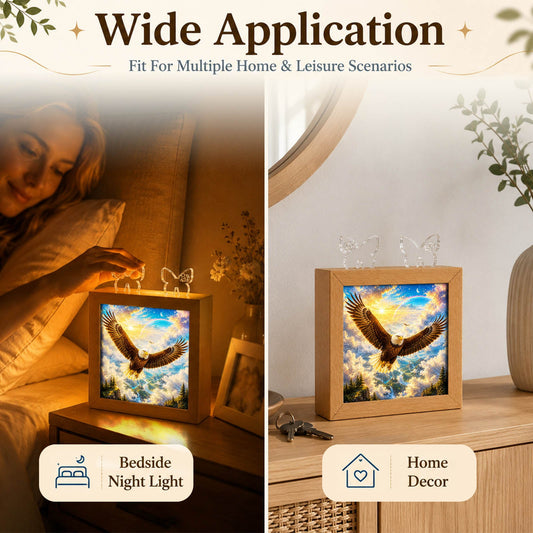 Acrylic Puzzle Night Light - Soaring Eagle