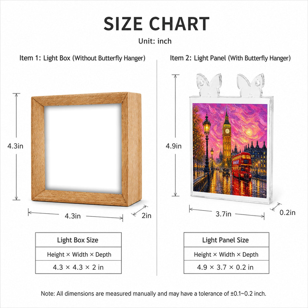 Acrylic Puzzle Night Light - London Twilight