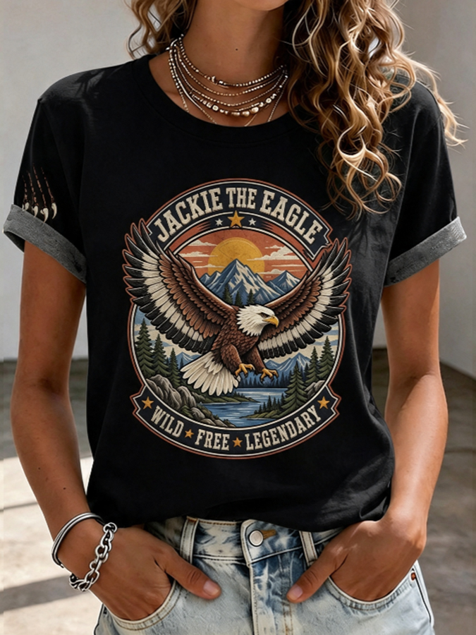 Women's Animal Print Casual Top