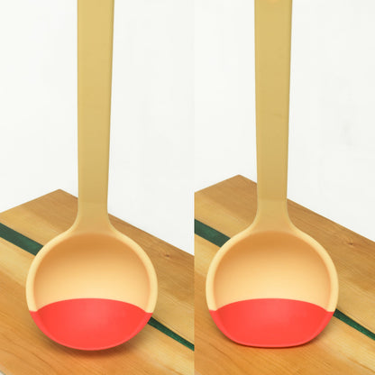 Soft Top Silicone Kitchen LADLE Spoon