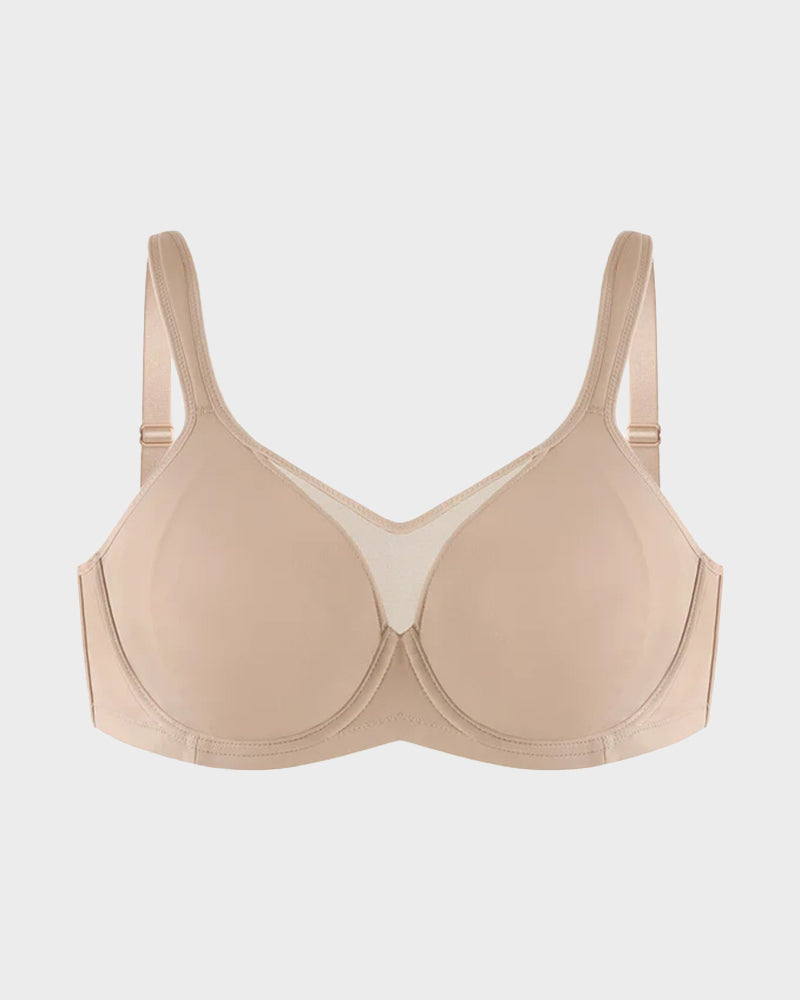 Plus Size Cooling Full Coverage Minimizer Bra